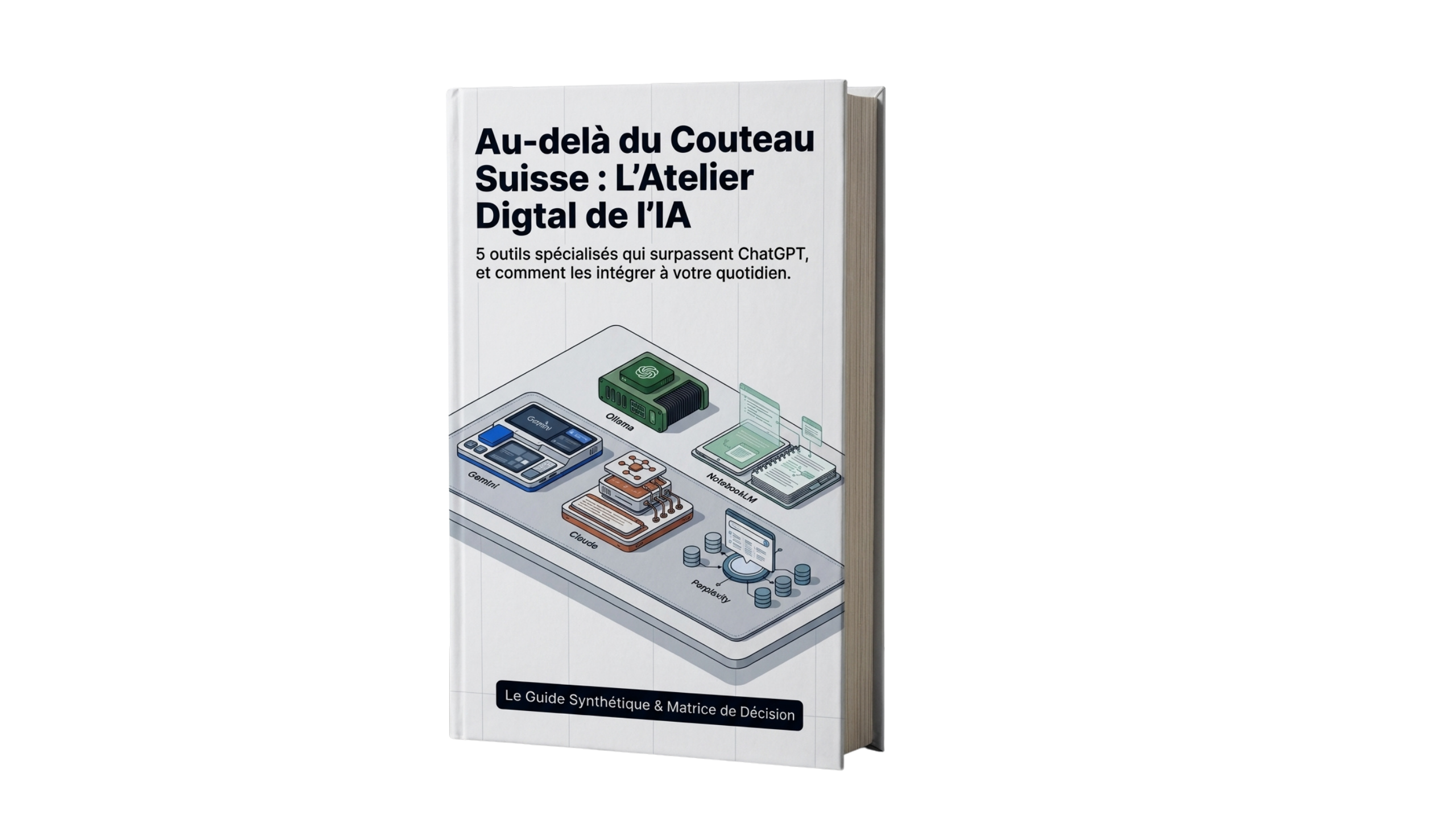 Guide : au-delà du couteau suisse, l'atelier digital de l'IA, 5 outils qui surpassent ChatGPT