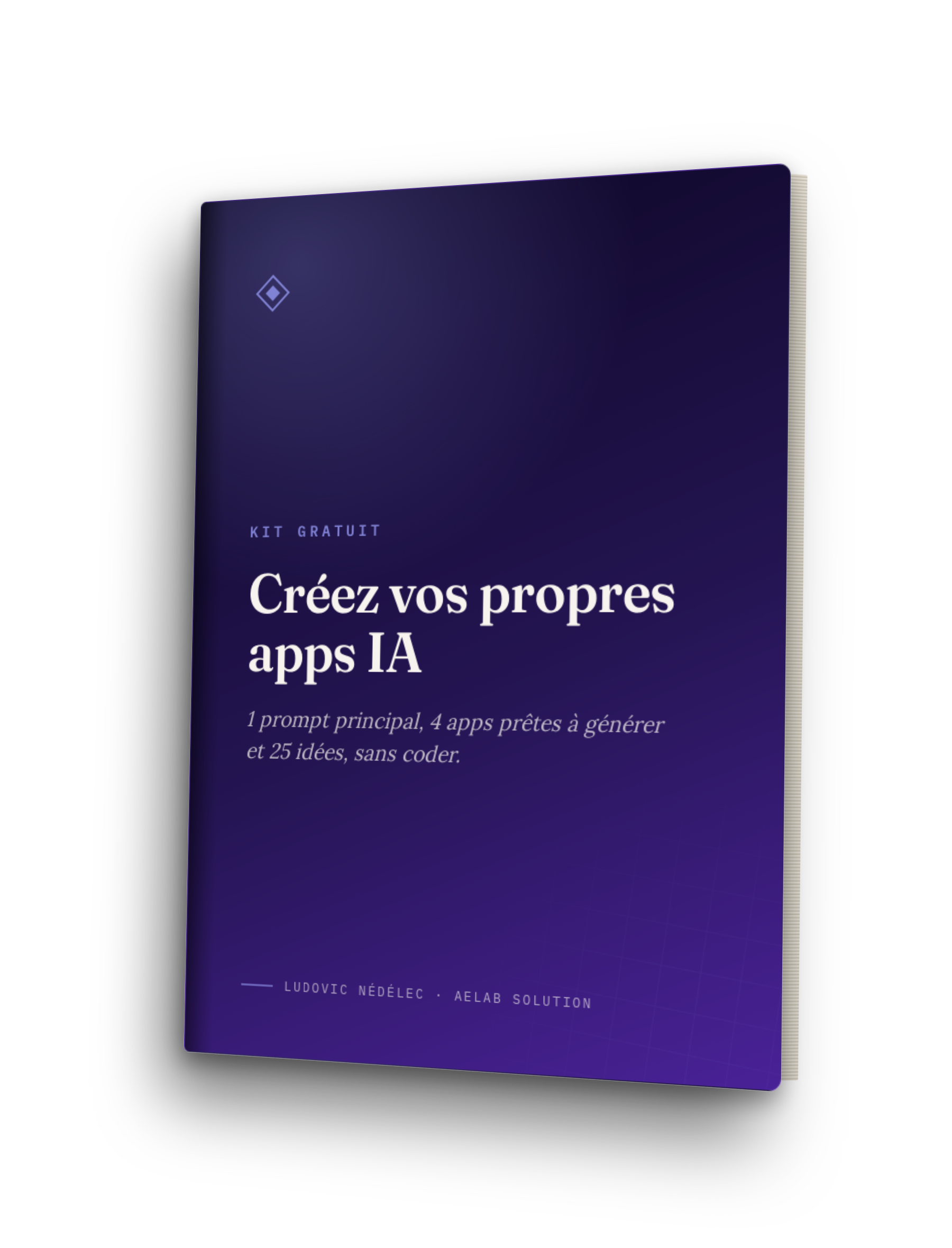Créez vos propres apps IA, sans coder
